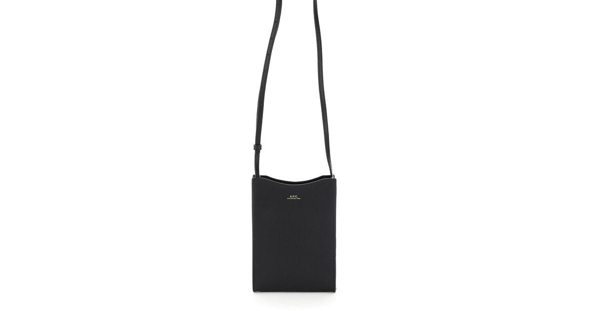 A.P.C. Jamie Mini Bag Neck Pouch in Black for Men | Lyst