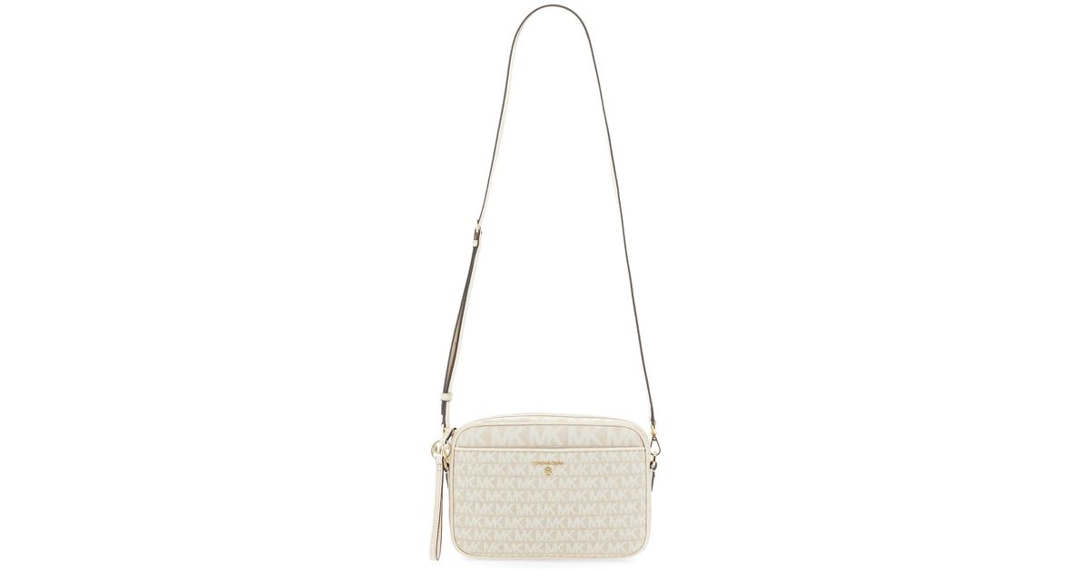 MICHAEL Michael Kors Camera Bag Jet Set Charm in White Lyst