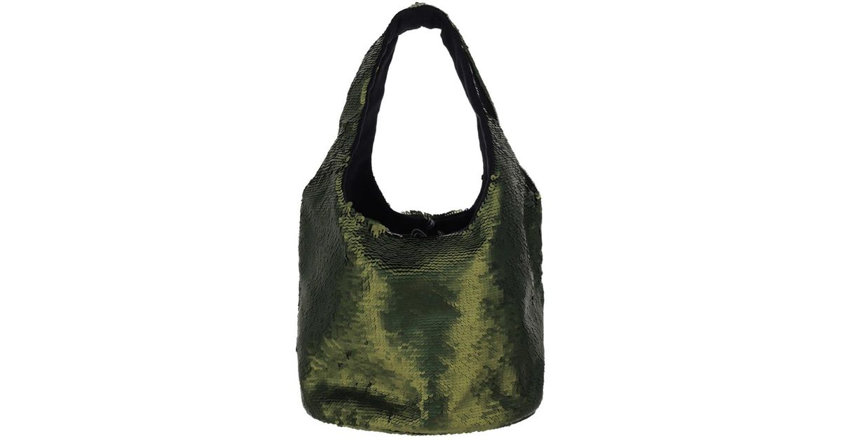 JW Anderson Sequin Mini Bag in Green Lyst