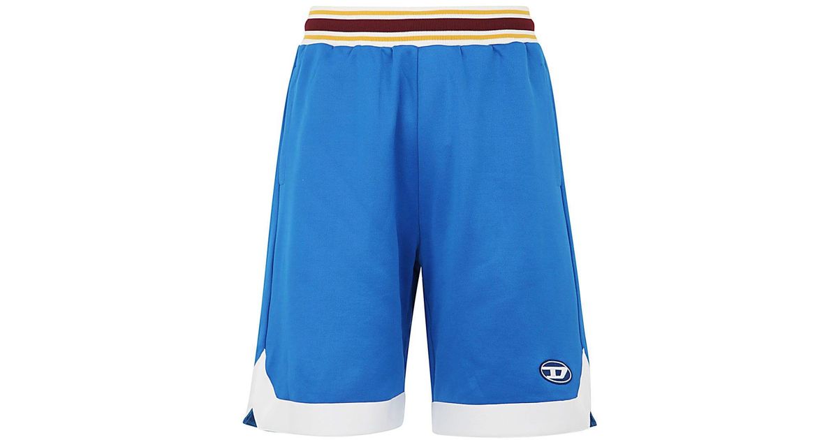 DIESEL P Bowly Shorts in ed Blue (Blue) for Men | Lyst