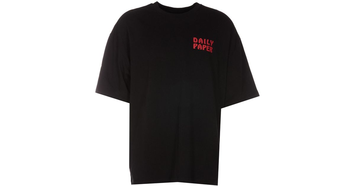 Daily Paper Nerad T-shirts in Black for Men | Lyst