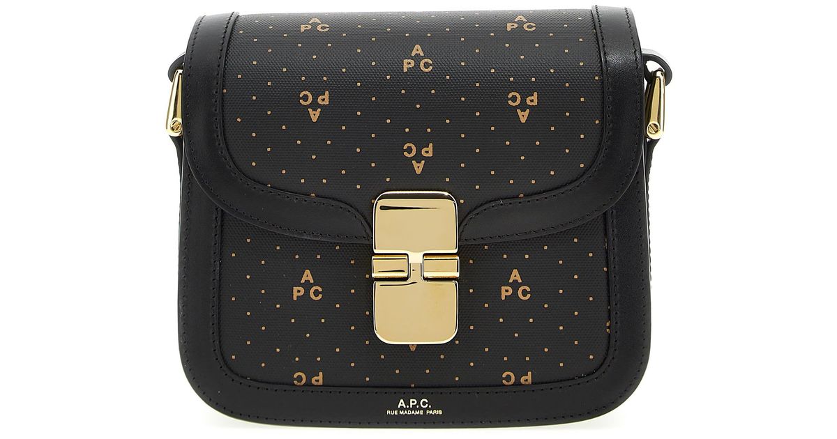 A.P.C. Grace Mini Crossbody Bags in Black Lyst