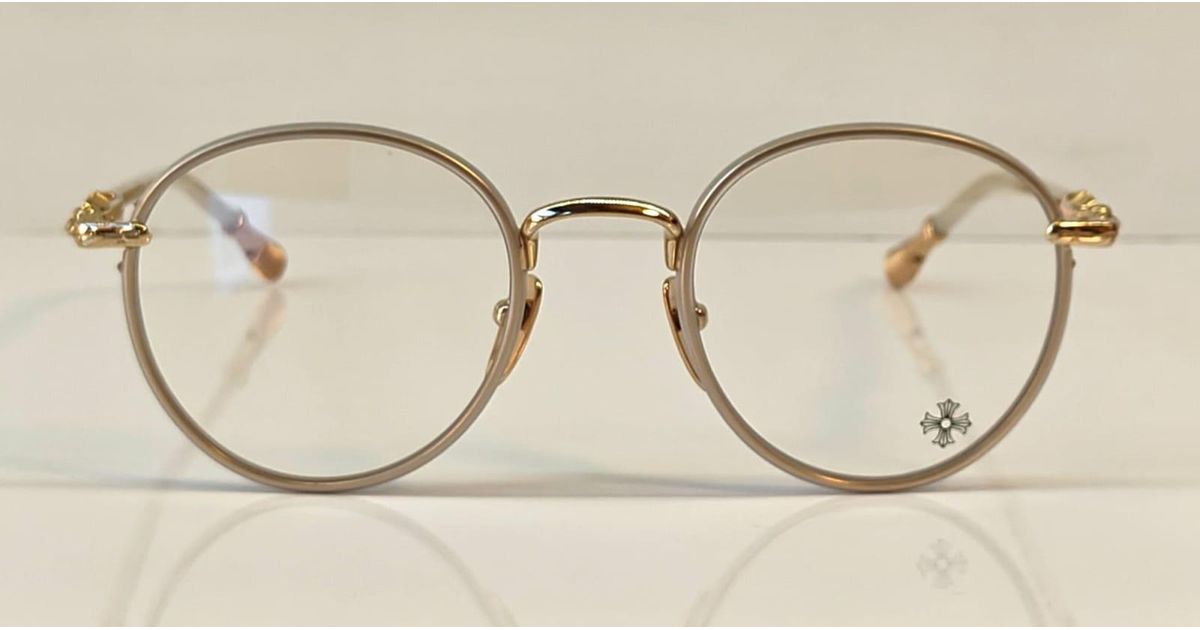 Chrome Hearts Firkin - Matte Crystal Rx Glasses in Black for Men | Lyst