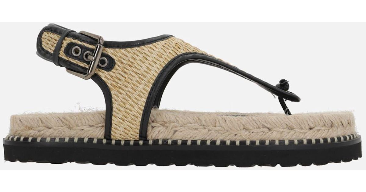 サンダル・ミュール CASTANER TAMESIS/104 THONG SANDALS IN LEATHER Castañer Tamesis/104 Thong Sandals | Lyst