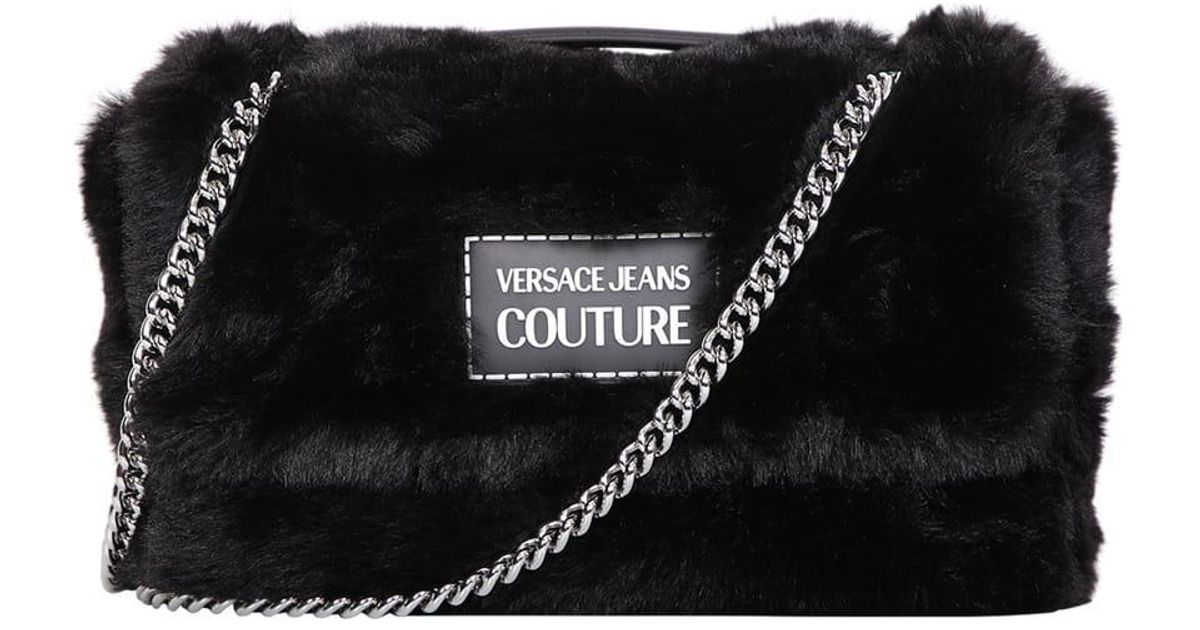 Versace Jeans Couture Fluffy Bag By With A Striking Design Offers A ...