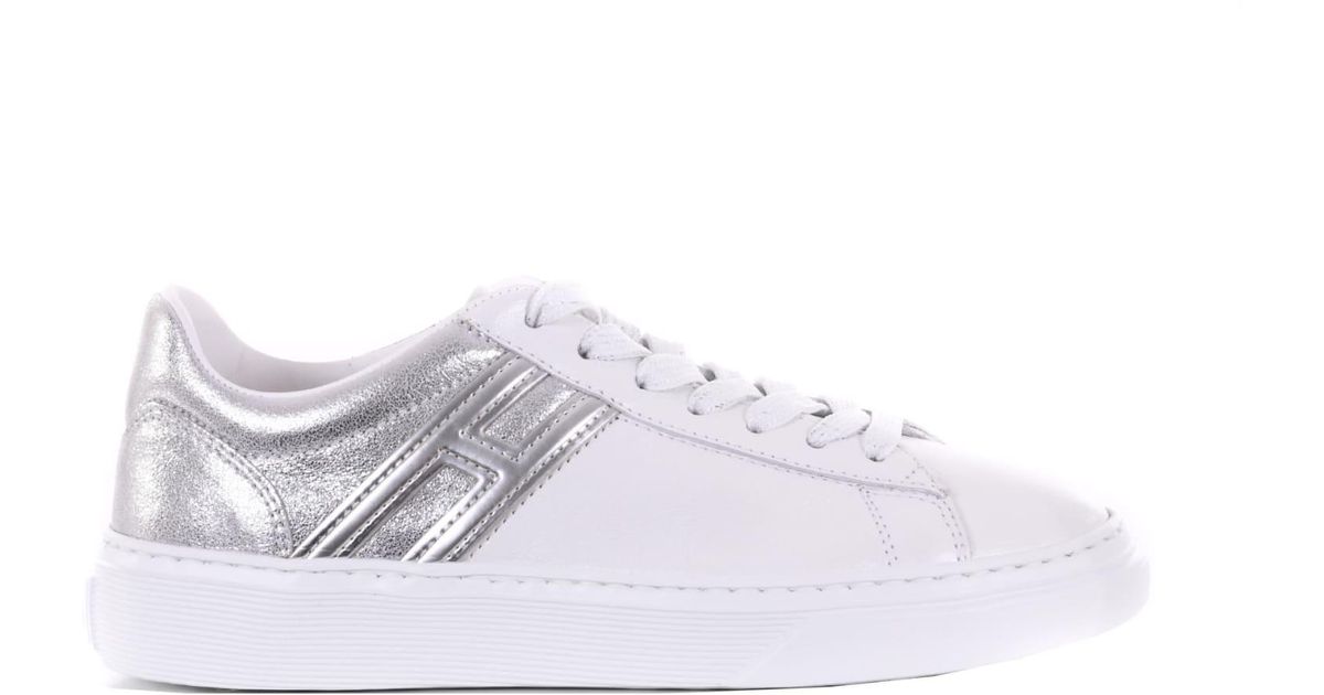 SNEAKERS H365 BIANCA E ARGENTO HXW3650J976Q990351 - HOGAN - Paolo Fiorillo