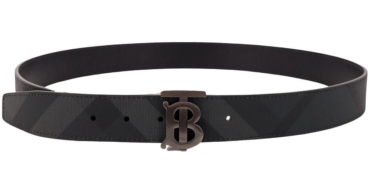 Burberry Belt in White for Men Lyst