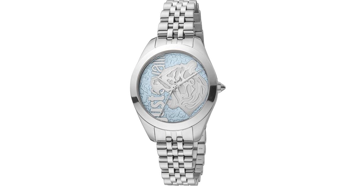 Just Cavalli Just Cavalli Pantera Watch in Metallic | Lyst