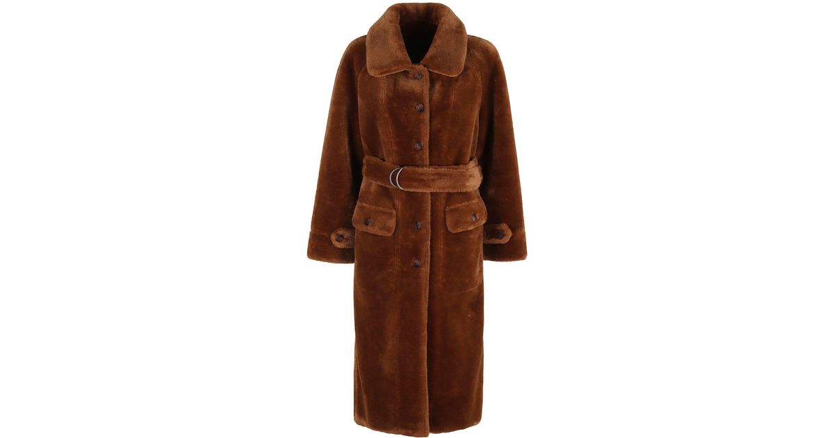 Urbancode Coat Reversible in Brown | Lyst UK