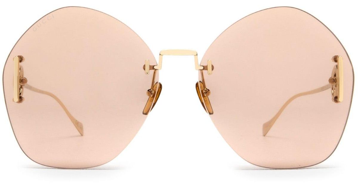 gucci gold sunglasses mens
