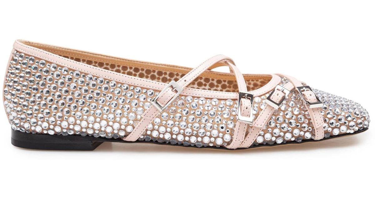 Pcsteph Mesh Ballerina Black