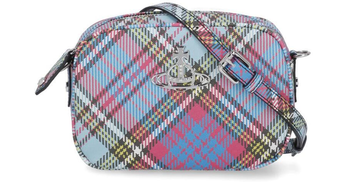 Vivienne Westwood Camera Anna Shoulder Bag in Blue Lyst