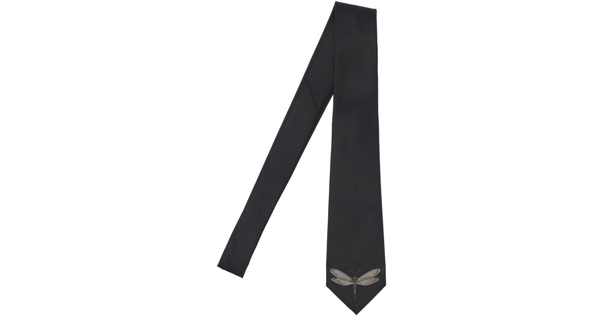 Alexander McQueen Ties in Black for Men Lyst