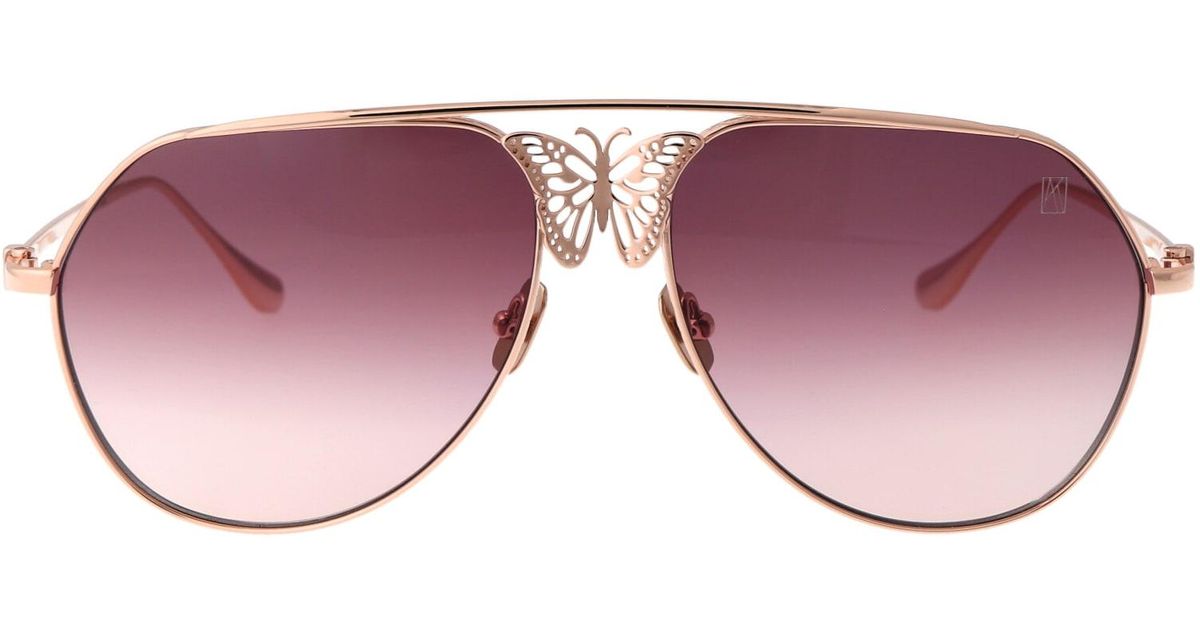 Anna Karin Karlsson Miss Rosell 2.0 Sunglasses in Pink | Lyst