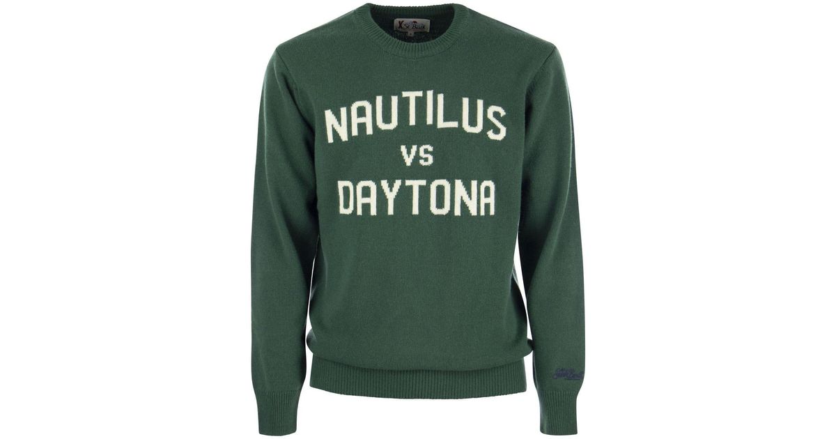 Mc2 Saint Barth Nautilus Vs Daytona Wool And Cashmere Blend Jumper in
