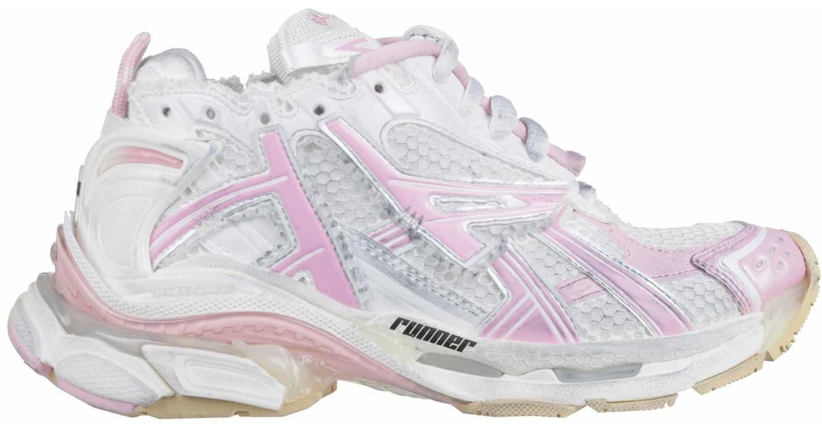 balenciaga runners pink