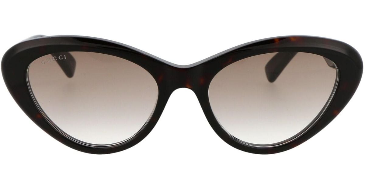Gucci Gg1170s Sunglasses in Brown | Lyst