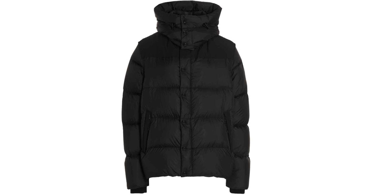 Burberry Synthetic Leeds Down Jacket in Black for Men - Save 5% | Lyst UK