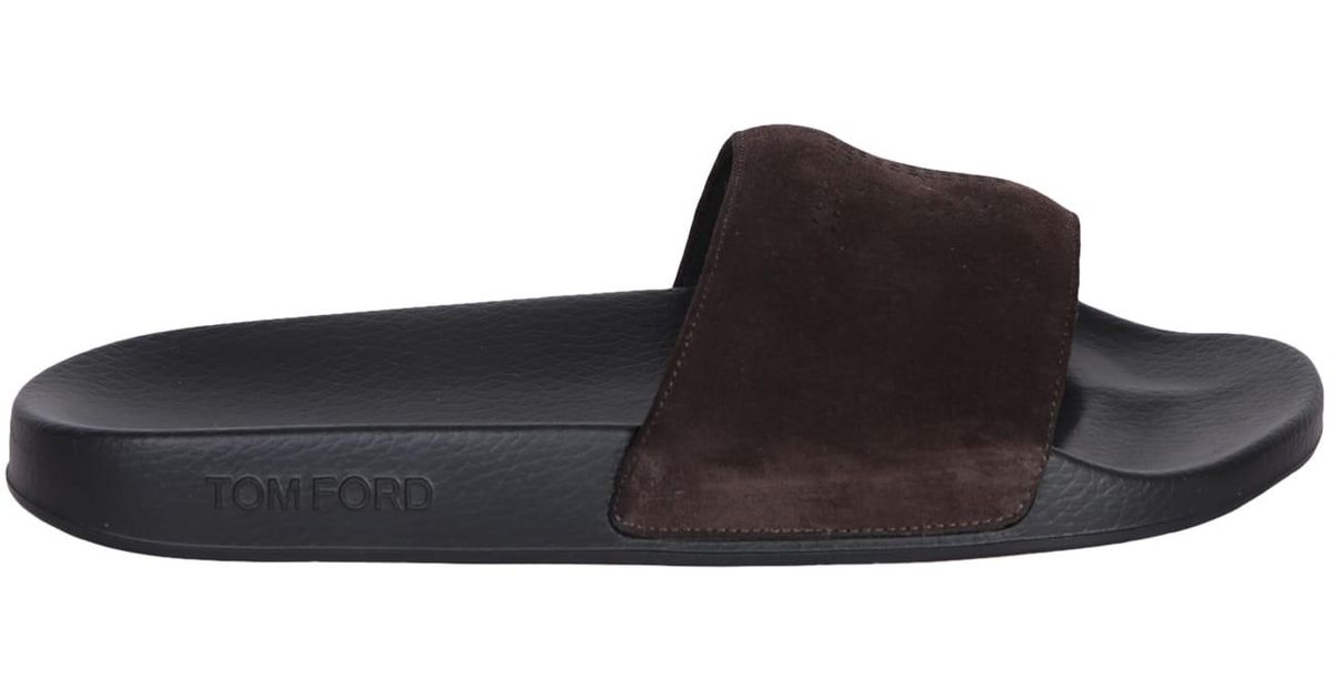 Tom Ford Sandals in Brown for Men Lyst