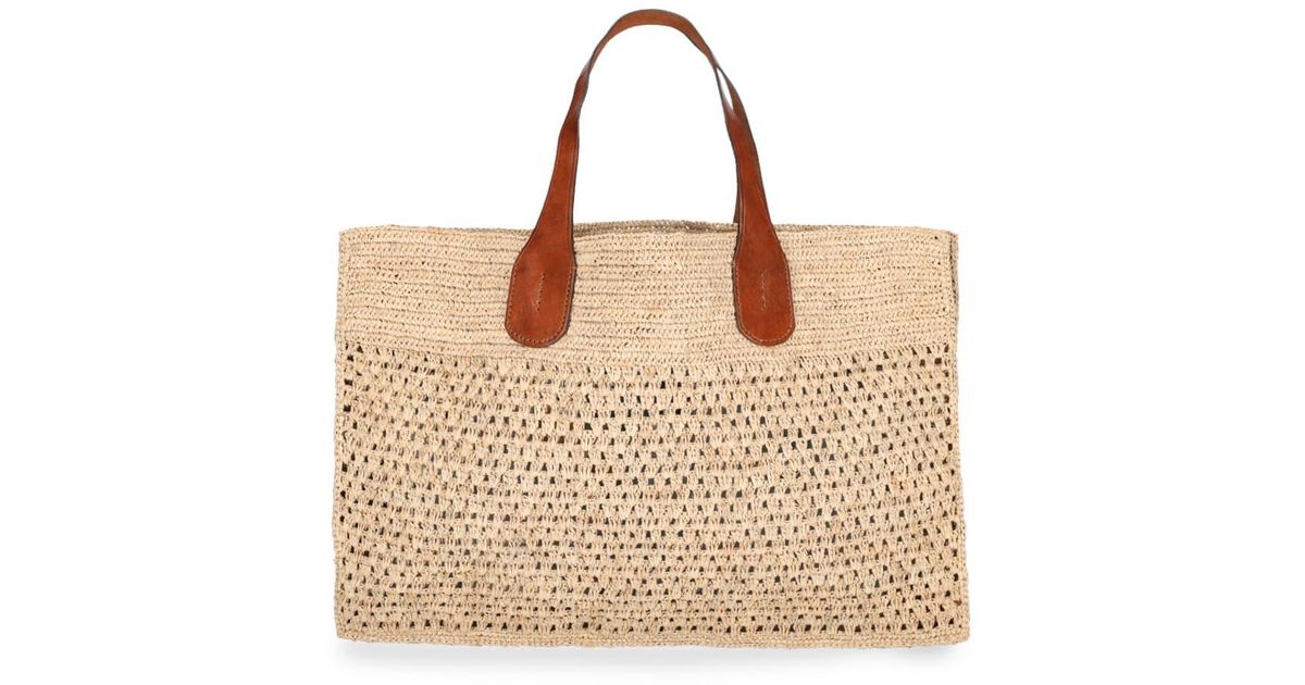 IBELIV Tote in Natural | Lyst