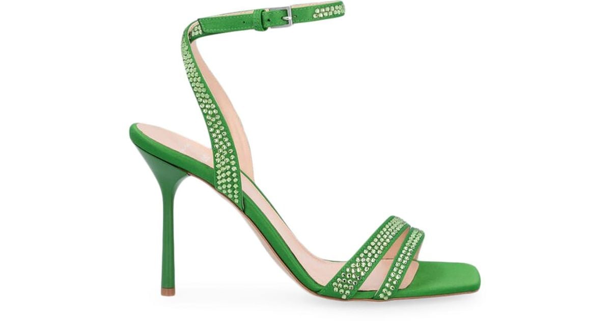Liu Jo Satin Strass - Camelia in Emerald (Green) - Save 17% | Lyst UK