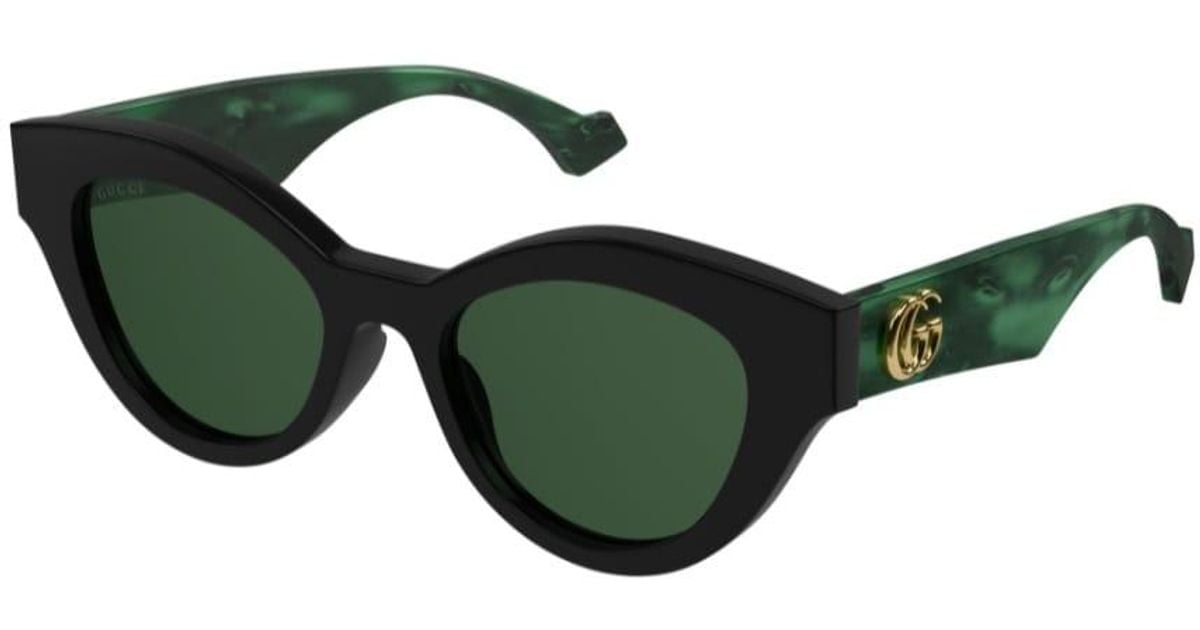 Gucci gg0957s 001 Sunglasses in Green | Lyst