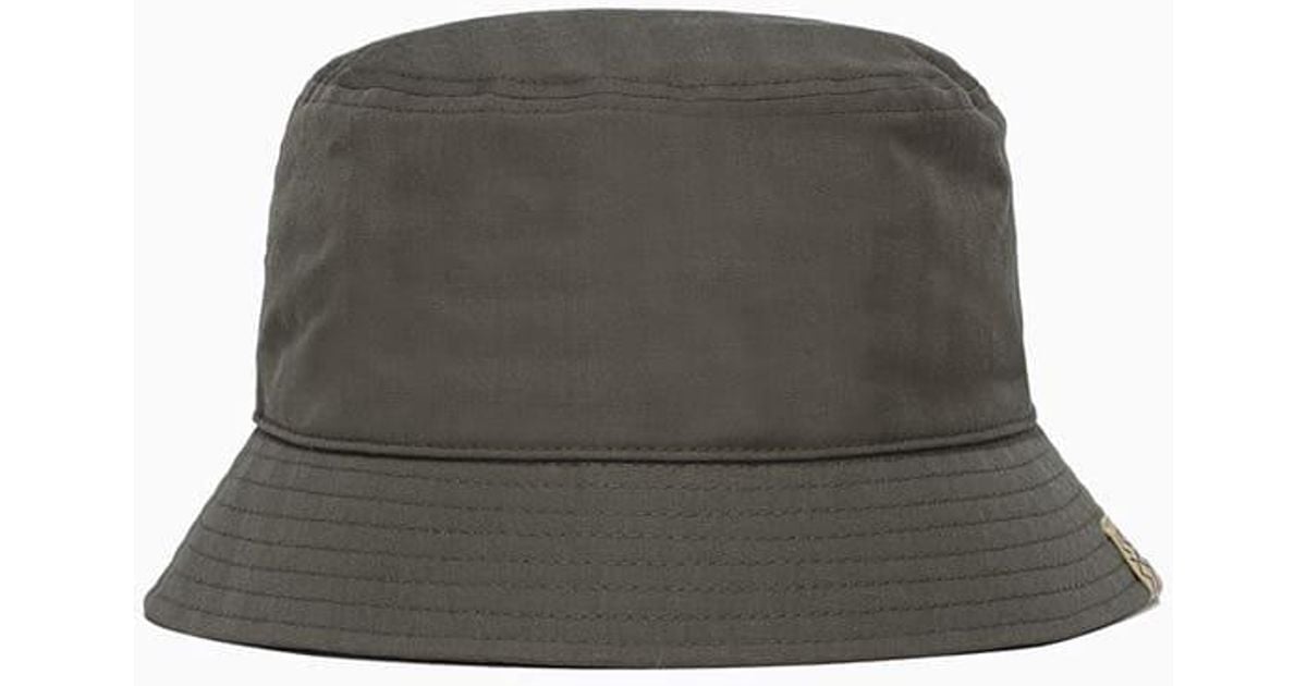 Visvim Wool Dome Bucket Hat in Olive (Green) for Men Lyst UK