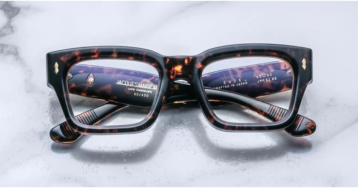 Jacques Marie Mage Suze Agar Glasses In Black Lyst jacques-marie-mage-suze-agar-glasses-in-black-lyst
