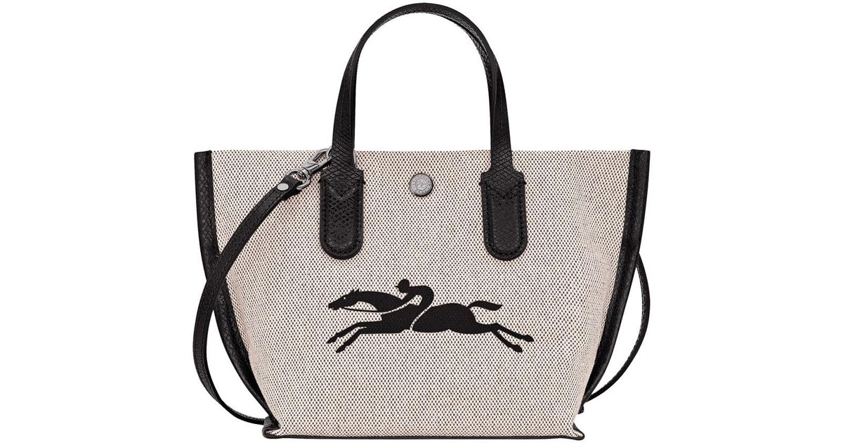 Longchamp Handbag With Adjustable And Removable Shoulder Strap And Logo ...
