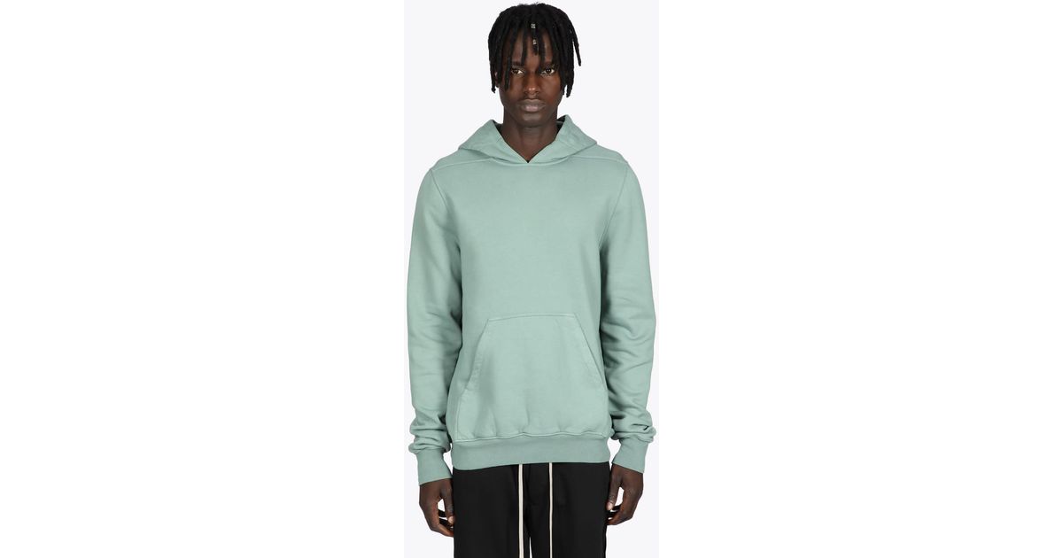 gym and workout clothes Rick Owens DRKSHDW Activewear Green Rick Owens DRKSHDW Granbury Cotton Jersey Hoodie in Blue gym and workout clothes Mens Activewear for Men 