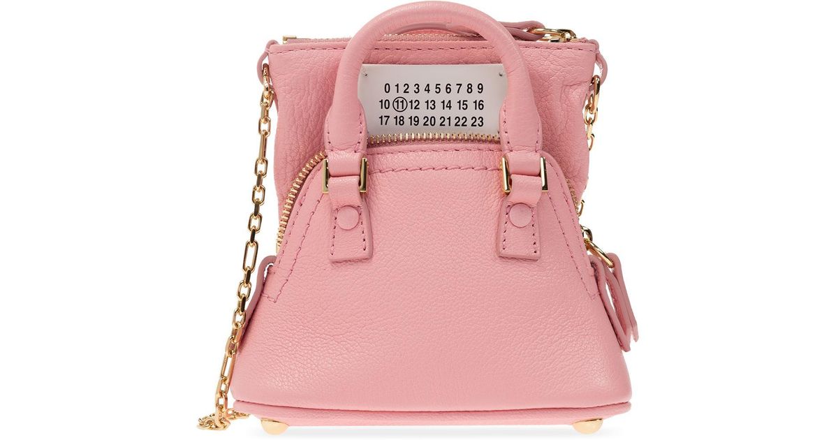 Maison Margiela 5ac Baby Shoulder Bag in Pink | Lyst
