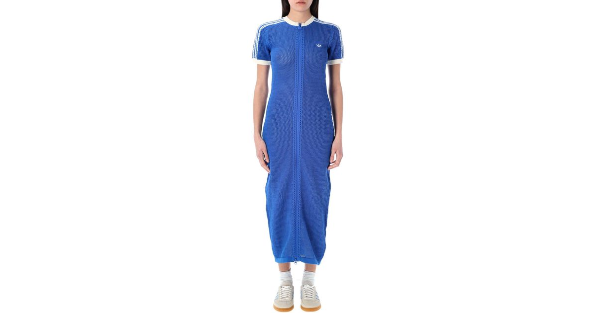 adidas originals premium crochet dress KNITTED CROCHET DRESS