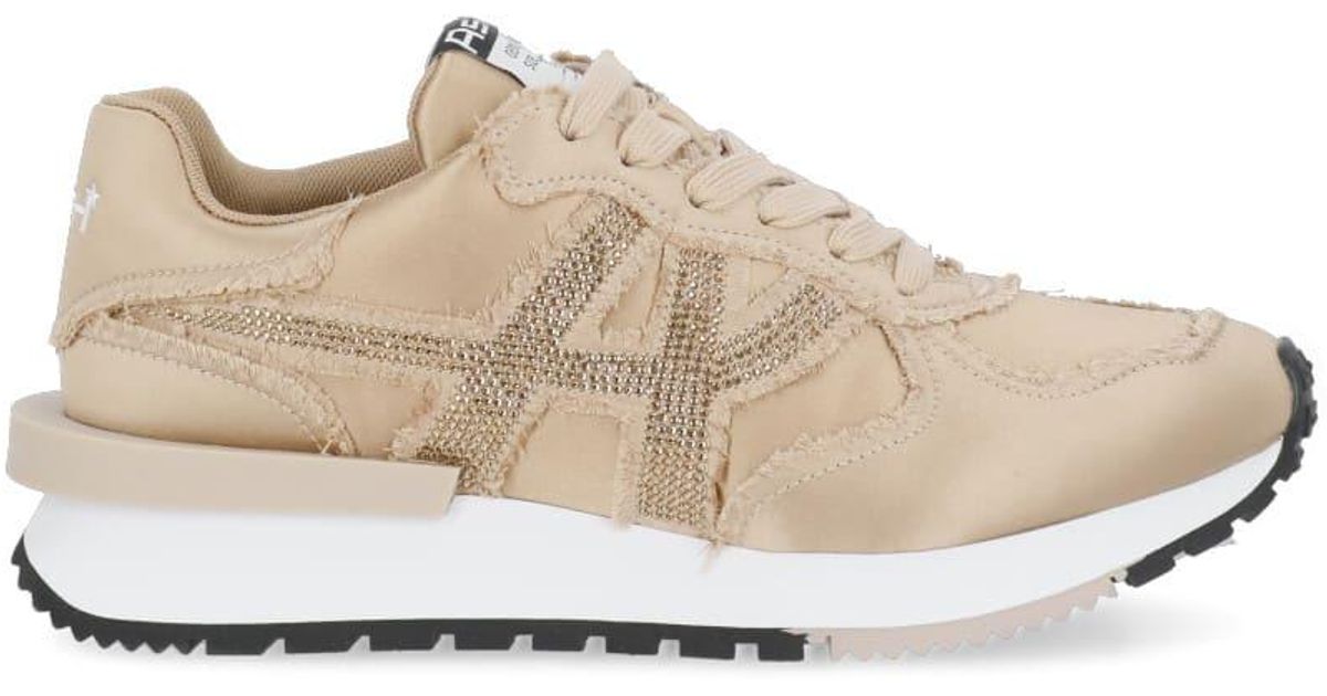 Ash Toxic Satin Sneakers in White Lyst