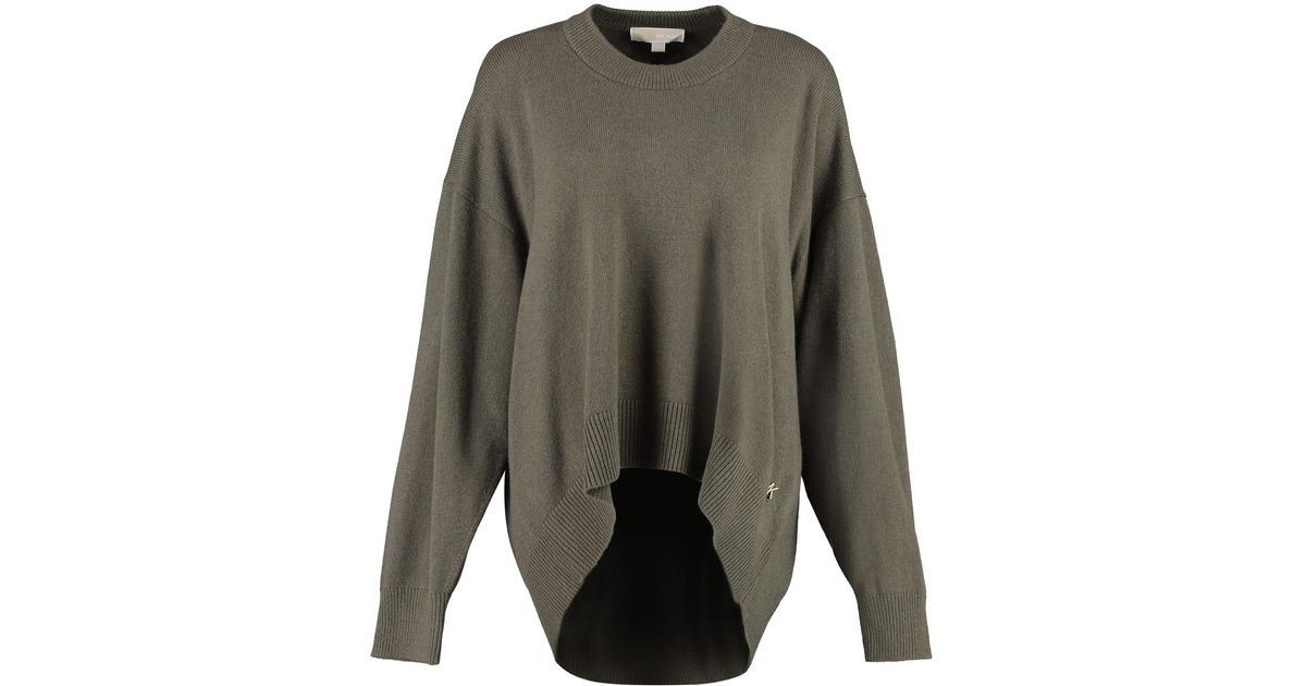 MICHAEL Michael Kors Oversize Virgin Wool-cashmere Blend Sweater in ...