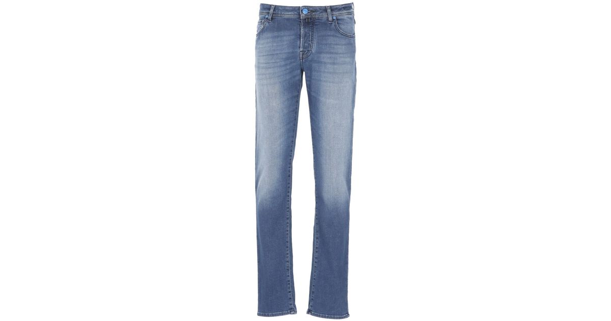 Homme Vêtements Jeans Jeans slim Nick slim jeans in denim Jacob Cohen pour homme en coloris Bleu 