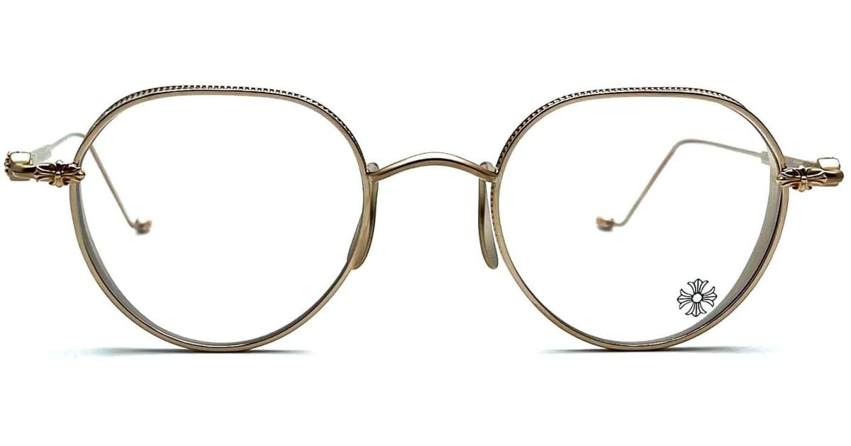 【Chrome Hearts】 Vagasoreass Brushed Silver CHROME HEARTS VAGASOREASS Brushed Silver - Glasses