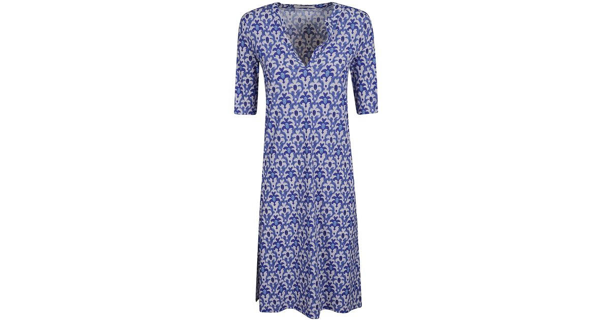 Maliparmi Officinali Dress in Blue | Lyst