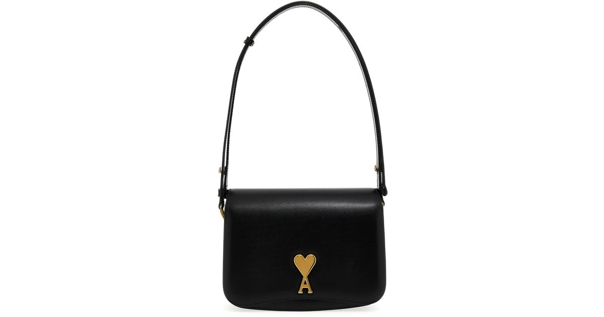 Ami Paris Paris Shoulder Bags in Black Lyst