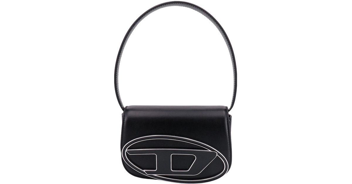 DIESEL '1Dr' Shoulder Bag in Black | Lyst DIESEL '1Dr' Shoulder Bag in Black | Lyst