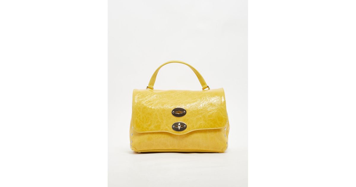 Zanellato Postina City Of Angels Shoulder Bag in Yellow | Lyst