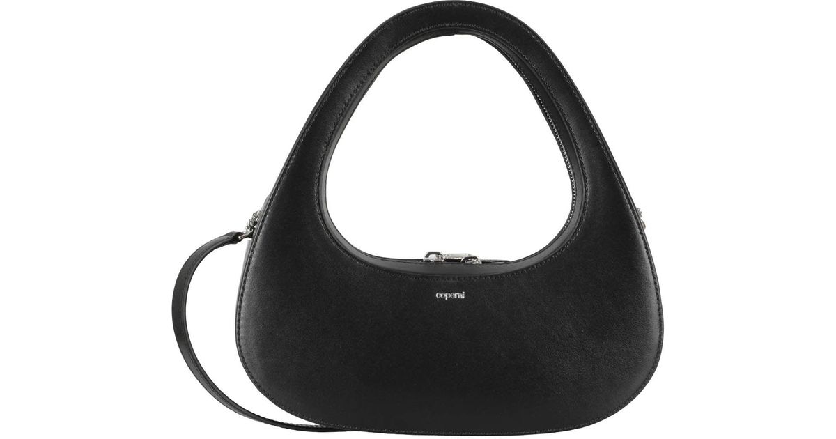 Coperni Crossbody Baguette Swipe Bag in Black | Lyst