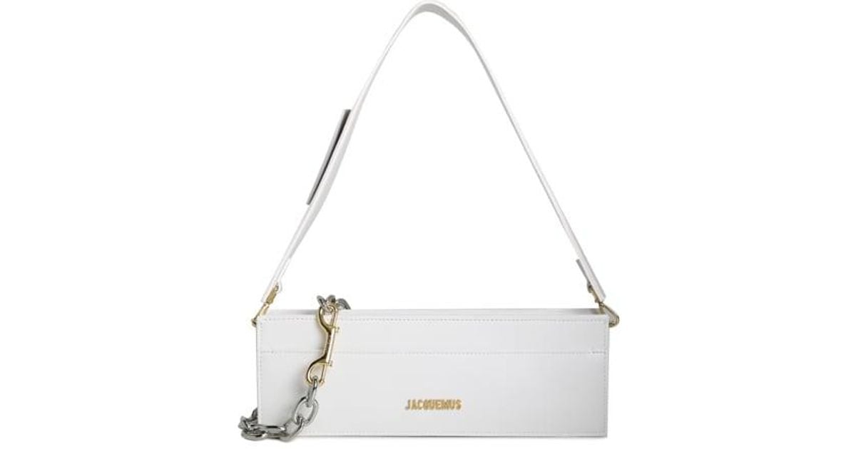 Jacquemus Leather Le Ciuciu Bag in White Lyst