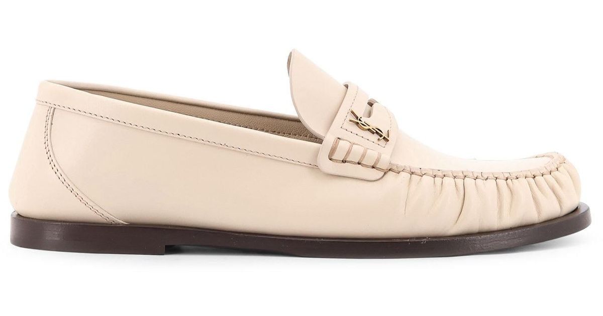 【関税&送料込】Saint Laurent Laurent 05 Moc Leather Loafers Laurent 05 Moc leather loafers SAINT LAURENT - Nugnes1920