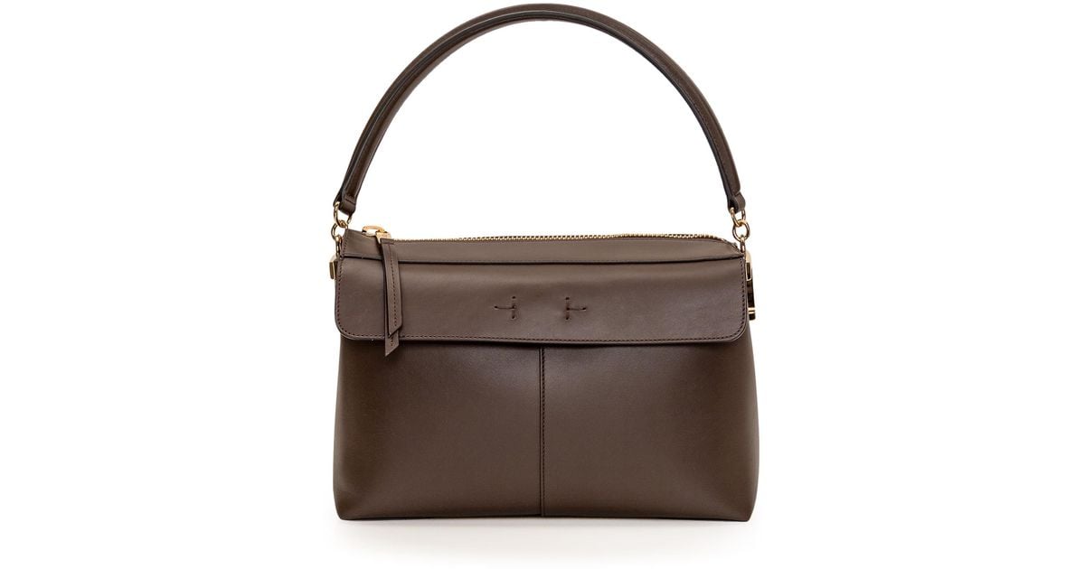 Tod's Bauletto Bag in Brown | Lyst