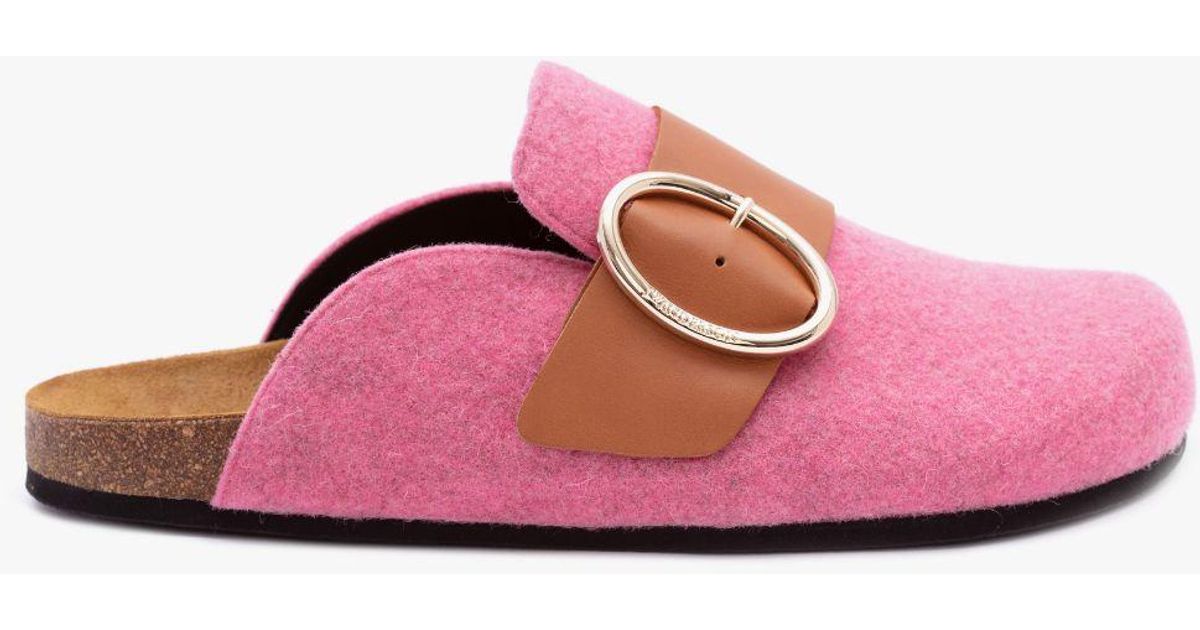 jw anderson felt loafer