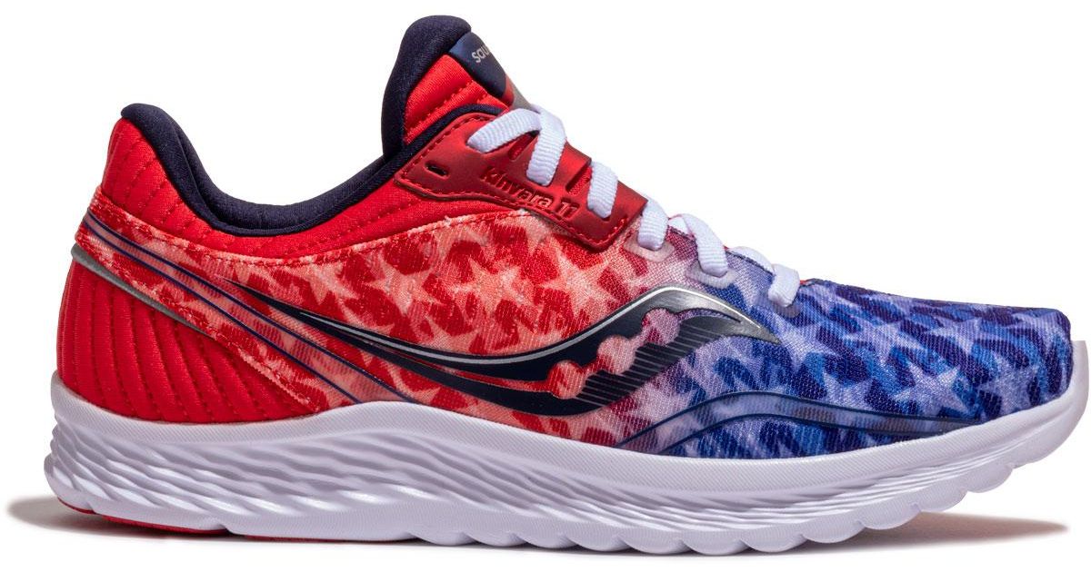 Saucony kinvara red white and blue Clearance