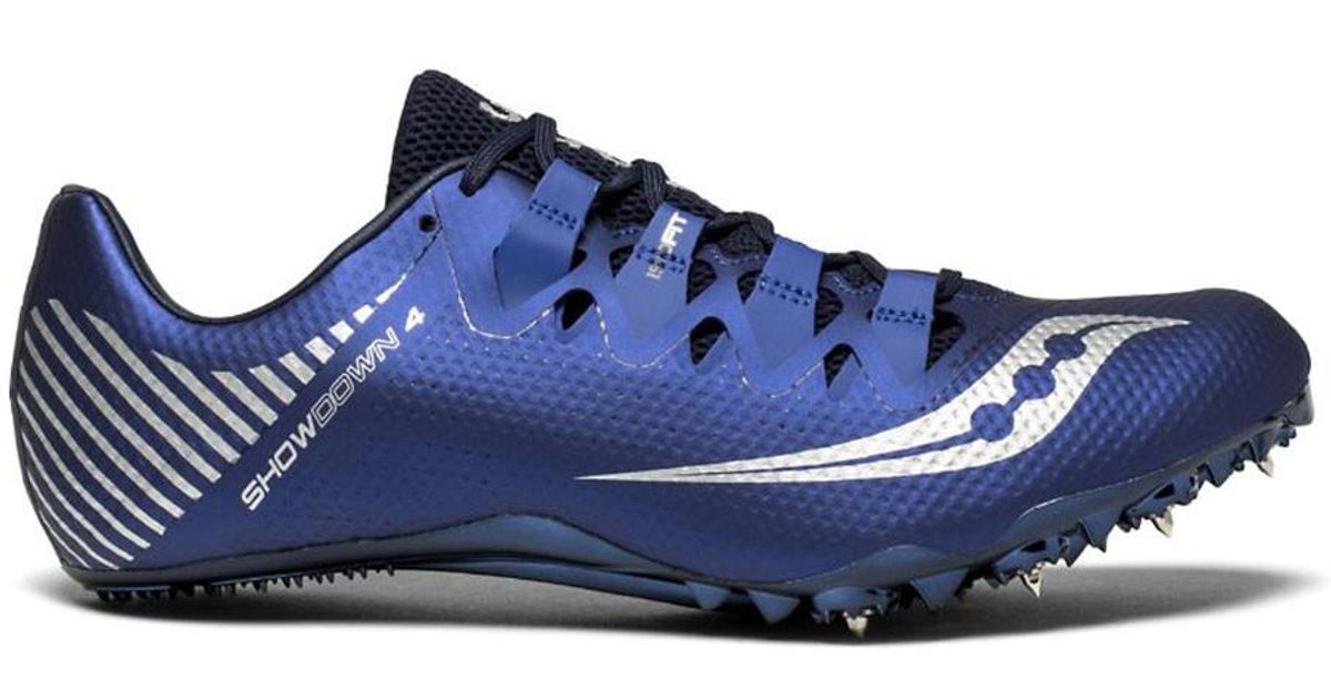 navy blue track spikes
