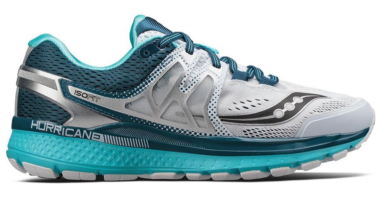 saucony hurricane iso 3 blu