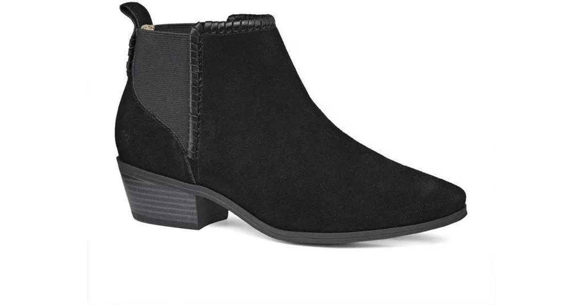jack rogers tori suede booties