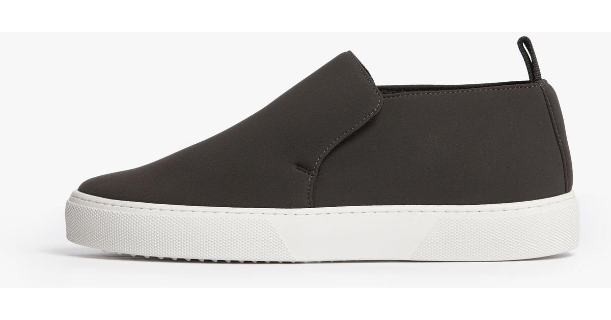 mid top slip on sneakers